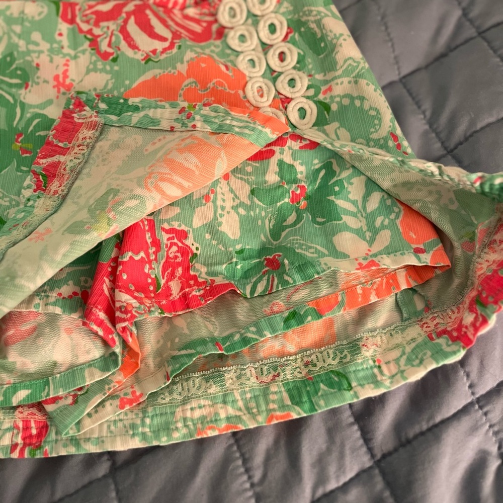 Lilly Pulitzer Lenore Resort Wear Skort Skirt Womens 0 - Picture 3 of 5